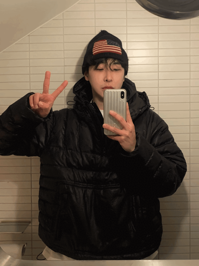 野營套頭羽絨連帽T恤