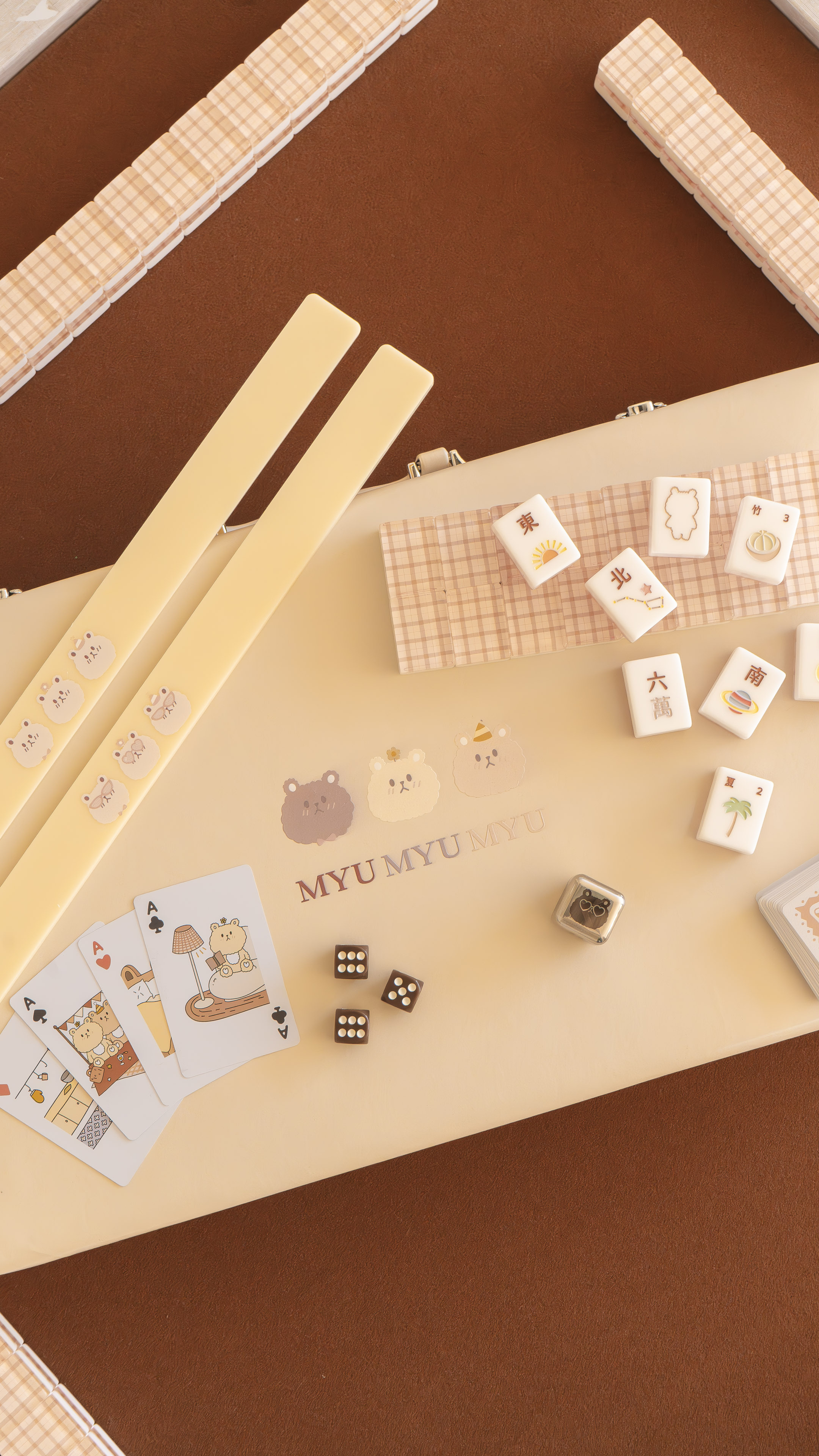 沐慕熊麻將＆鋪克牌🐻🀄️