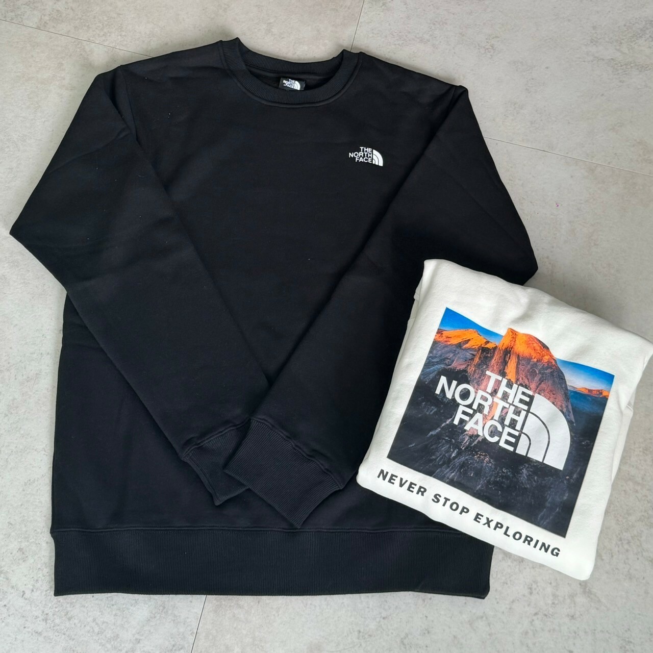 The North Face背後印刷山脈大學Tee NF0A86Q5