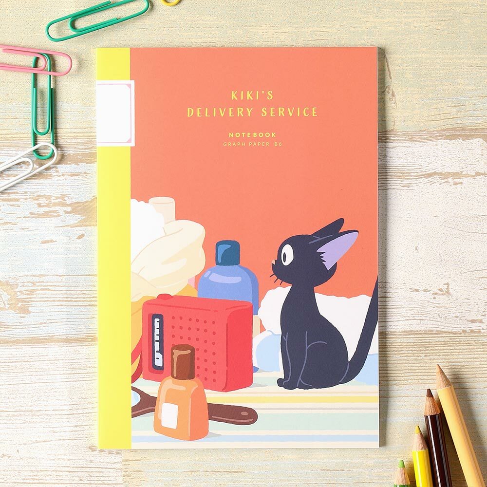 B6記事本 魔女宅急便 吉吉圖案
