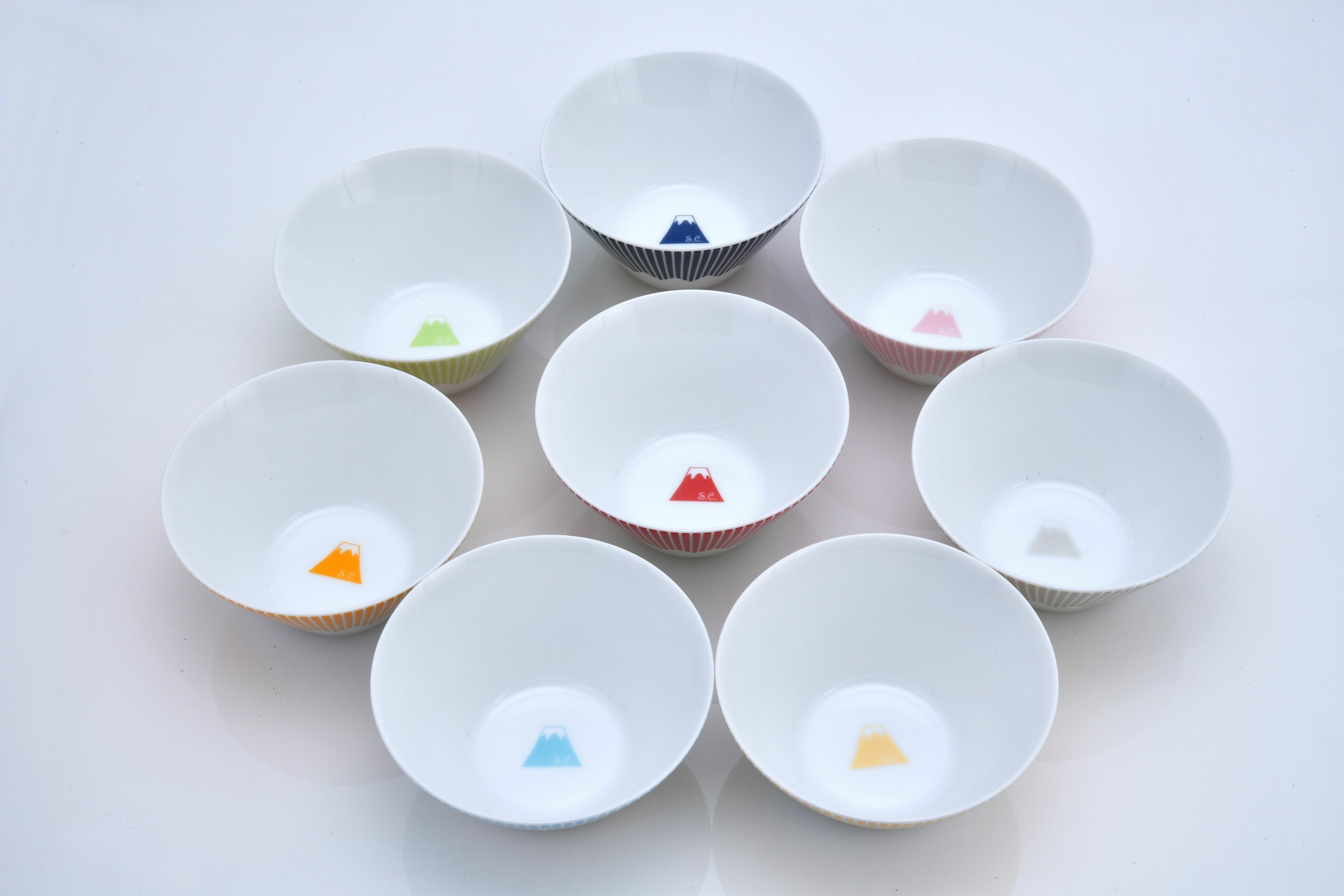 SWEETS CRAFT 日本富士山杯 110ml (L) 橘色