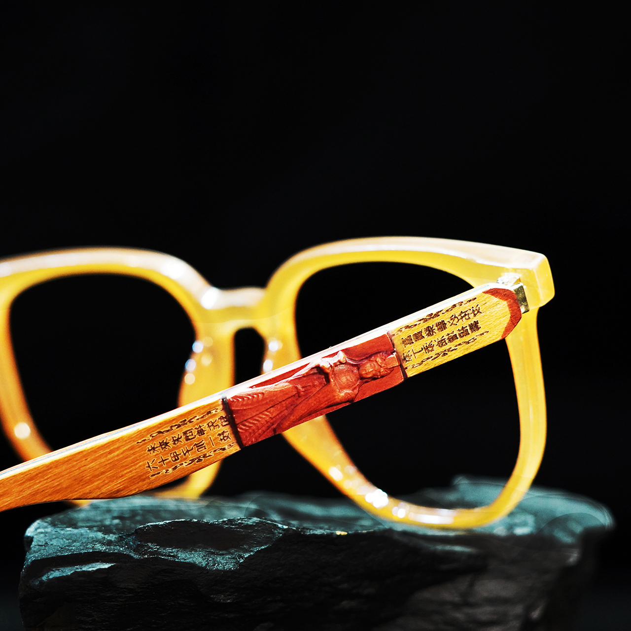 【Mr.Banboo】 大甲媽 工藝眼鏡 ( 奶茶膚 - 光學框 ) (廠商直出、不參加免運及滿額贈優惠)