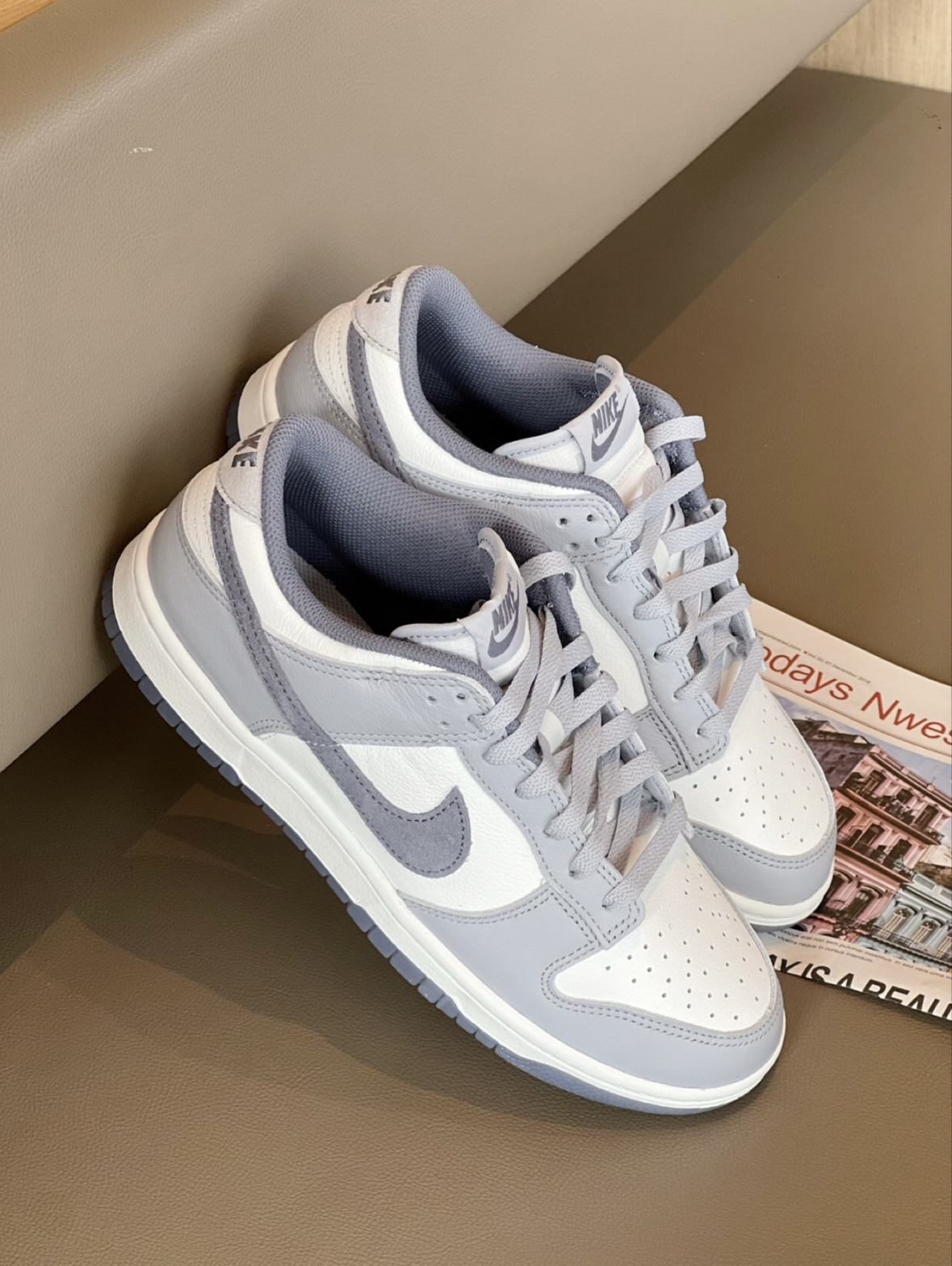 【代購】Nike Dunk Low SE 煙灰紫晶透膠底 FJ4188-100