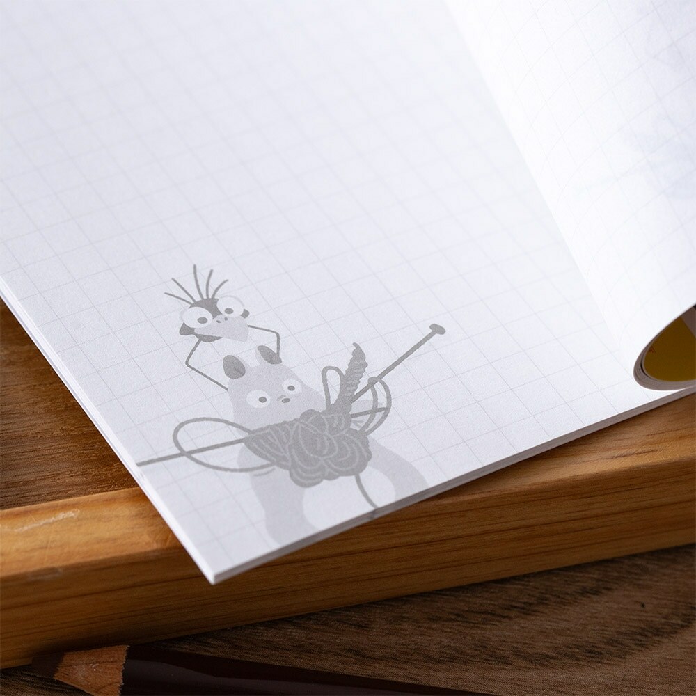 B6記事本 神隱少女 無臉男圖案