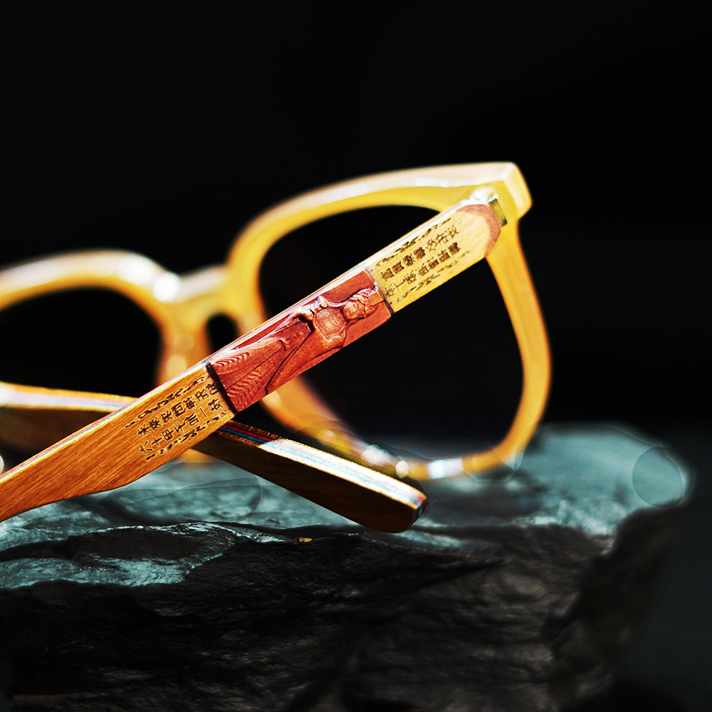 【Mr.Banboo】 大甲媽 工藝眼鏡 ( 奶茶膚 - 墨鏡 ) (廠商直出、不參加免運及滿額贈優惠)