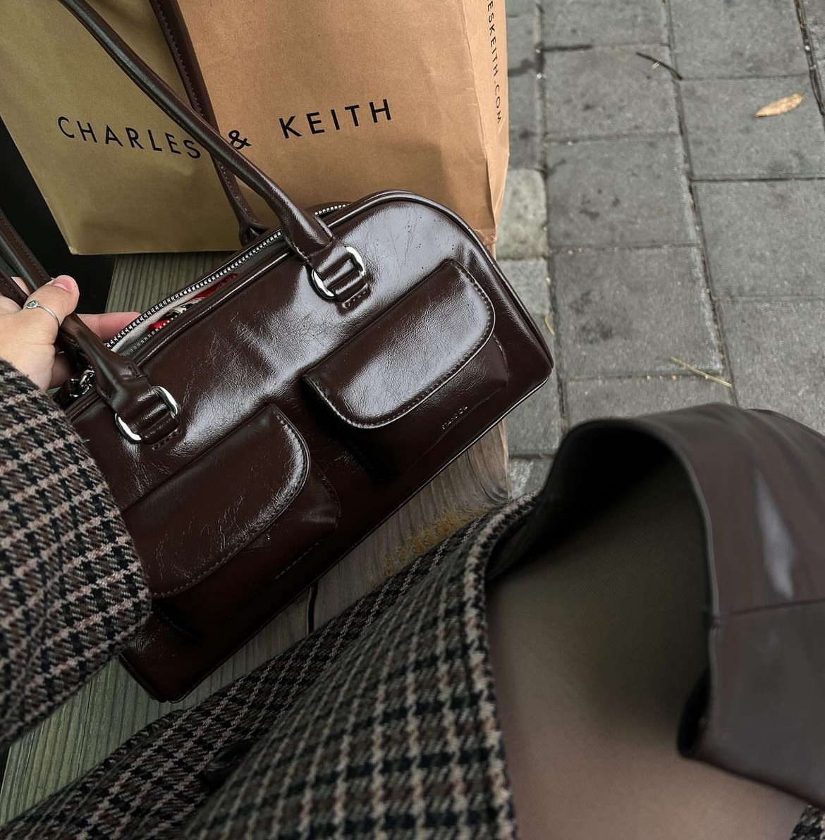 Stand Oil - Chubby Bag MARRON