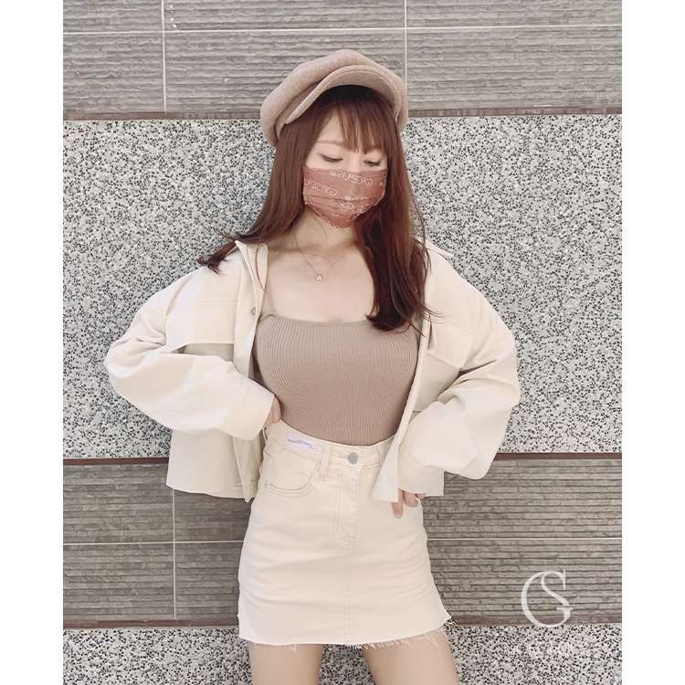 G9062 現貨「自訂款超彈燕麥褲裙」