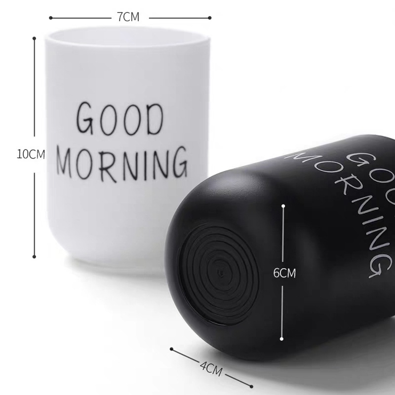 《3574》日系早安漱口杯330ML