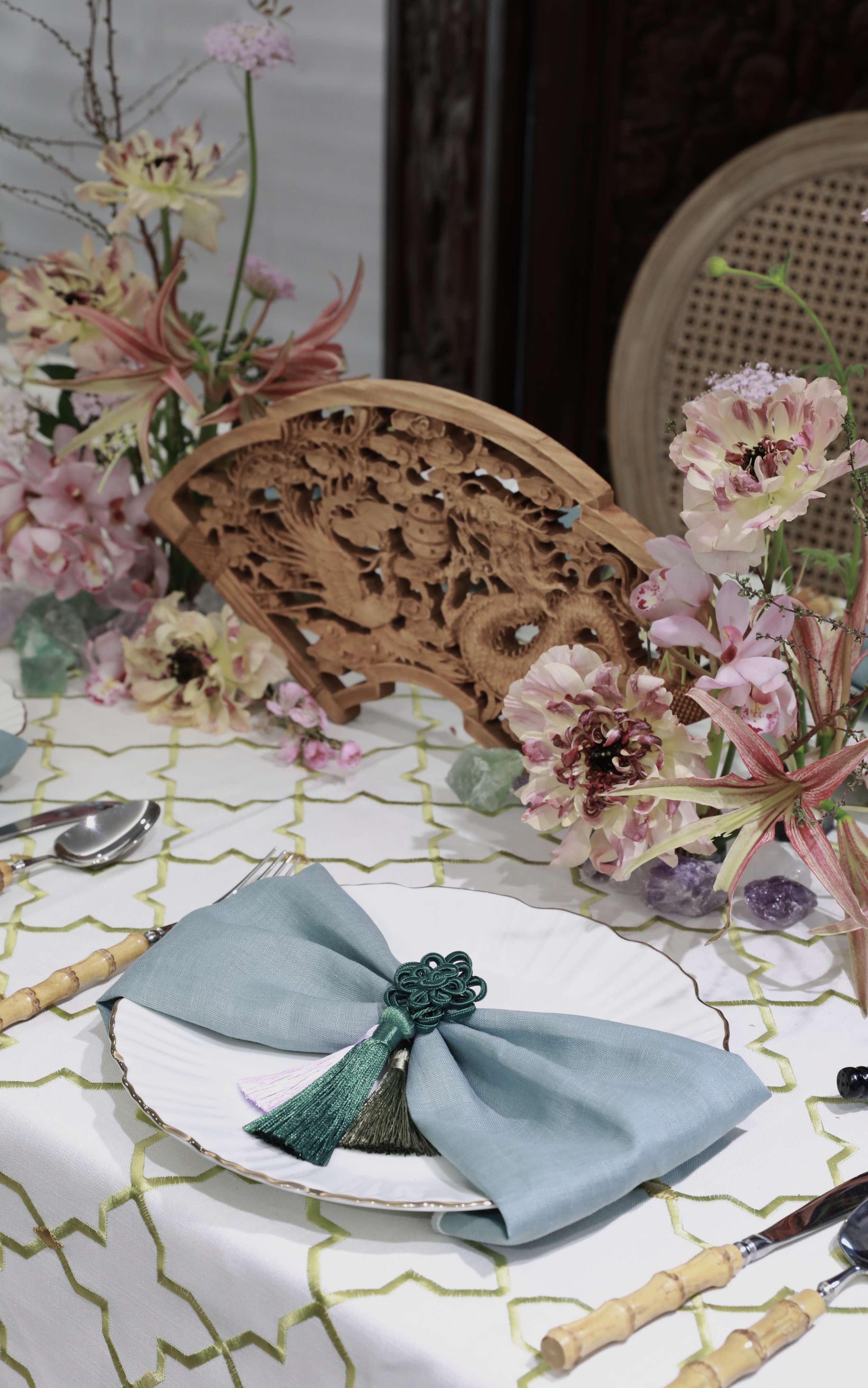 CNY Tablescape | Setup
