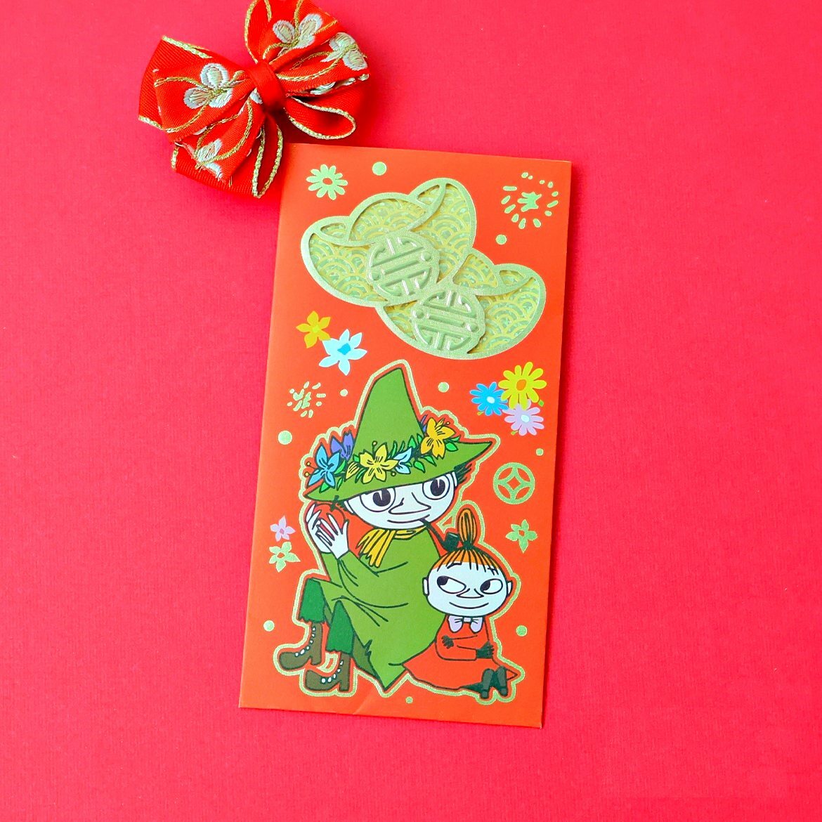 姆明一族 | 利是封套裝 | 通花燙金版 6P