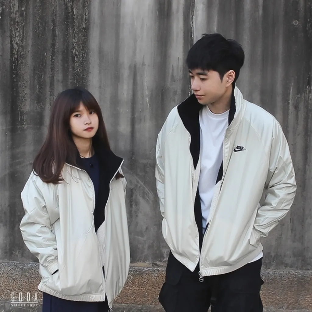 Nike Big Swoosh Jkt 大勾勾羔毛外套 雙面穿 DC5138-010