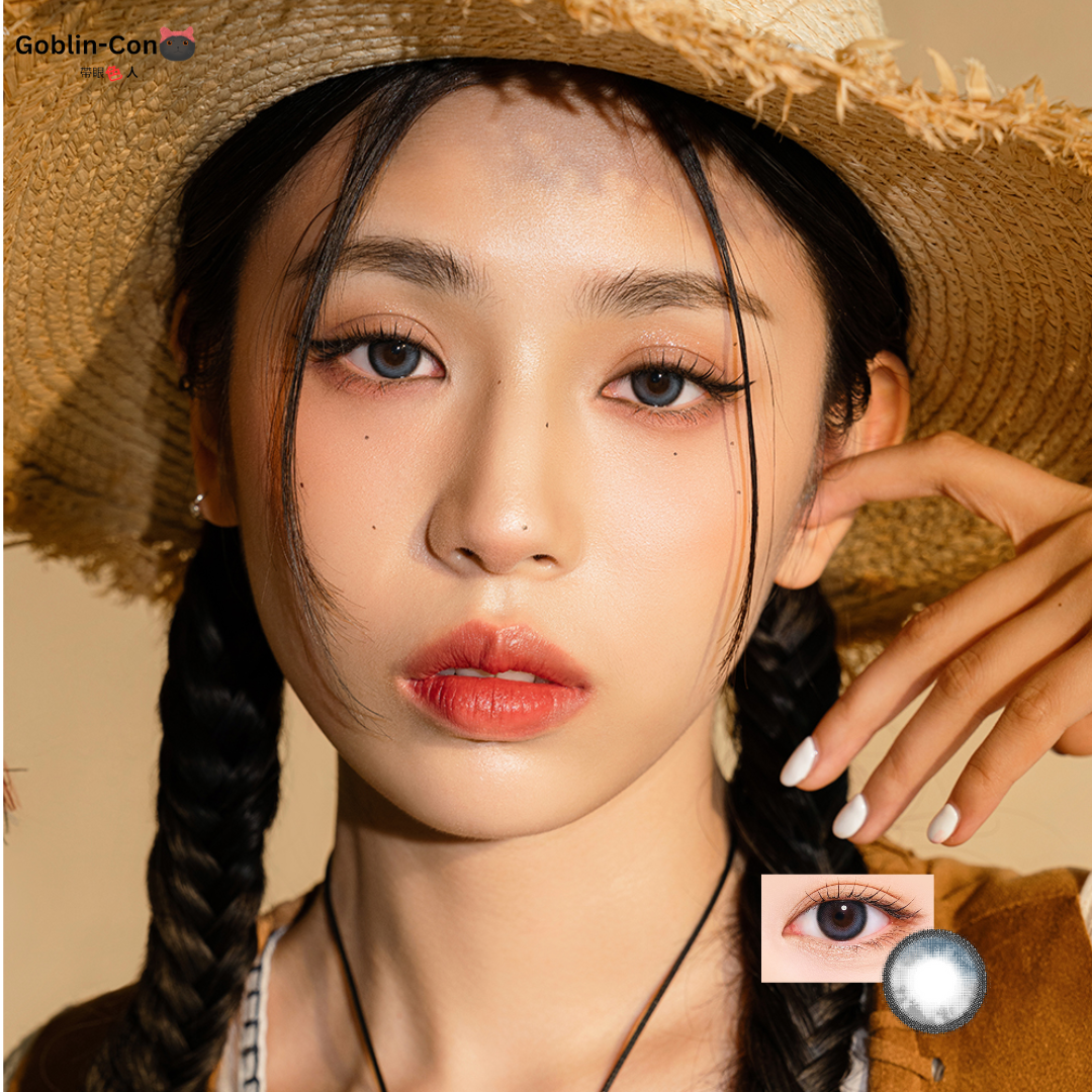 [月拋] LENSSIS 1 Month NOI Gray 月拋彩妝隱形眼鏡｜每盒2片