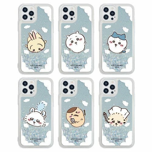 Chiikawa - Glitter Soft Case - 小可愛 八字貓 小兔兔 流沙防撞手機保護軟殼 CD
