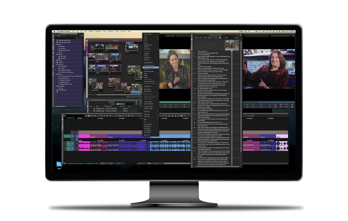 Avid Media Composer ScriptSync 影像編輯軟體 一年期 訂閱制 (序號下載版)
