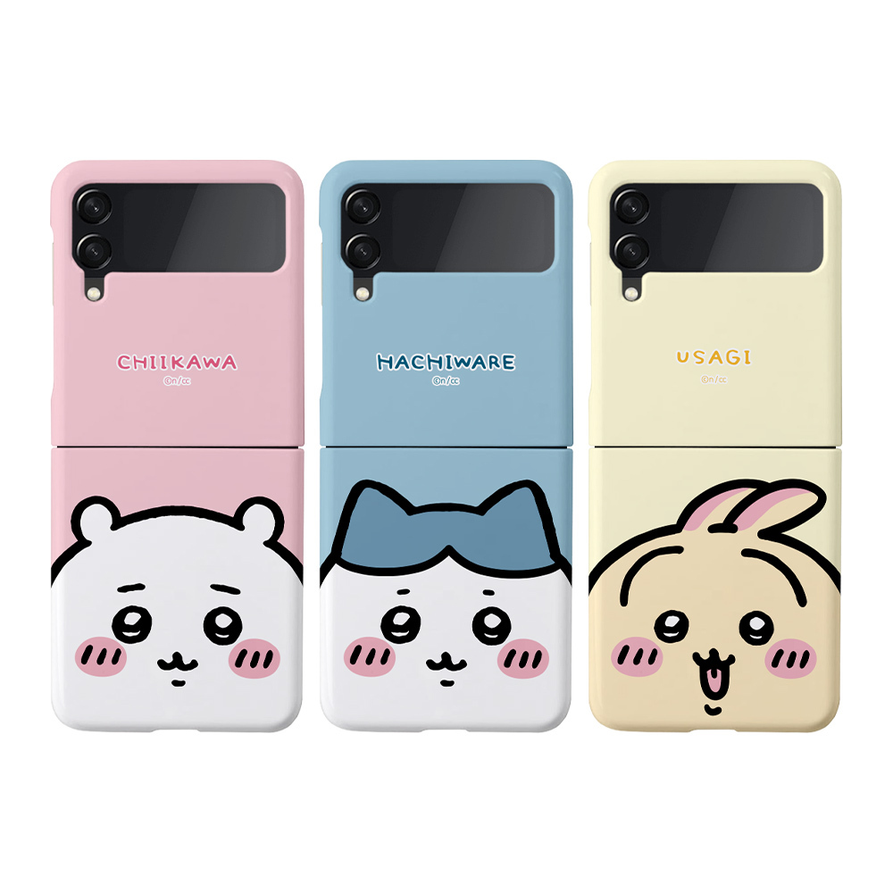 Chiikawa - Slim Hard Case - Samsung Flip 6 / 5 小可愛 八字貓 小兔兔 貼身手機保護硬殼 CD