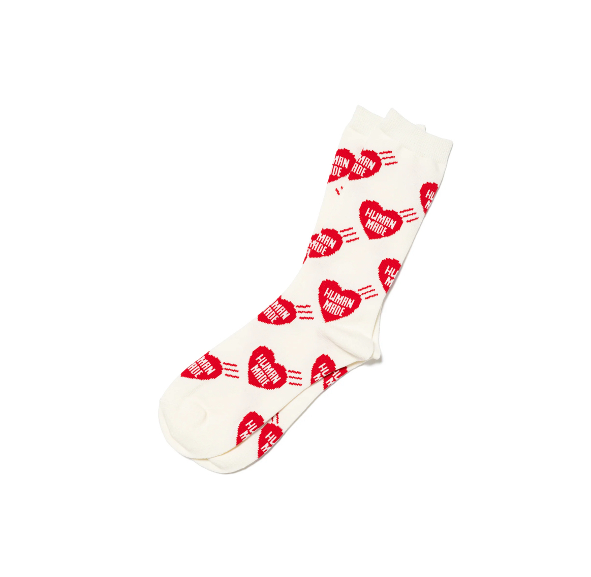 【現貨】 Human made HEART SOCKS 紅色滿版愛心襪 短襪 長襪 HM27GD059