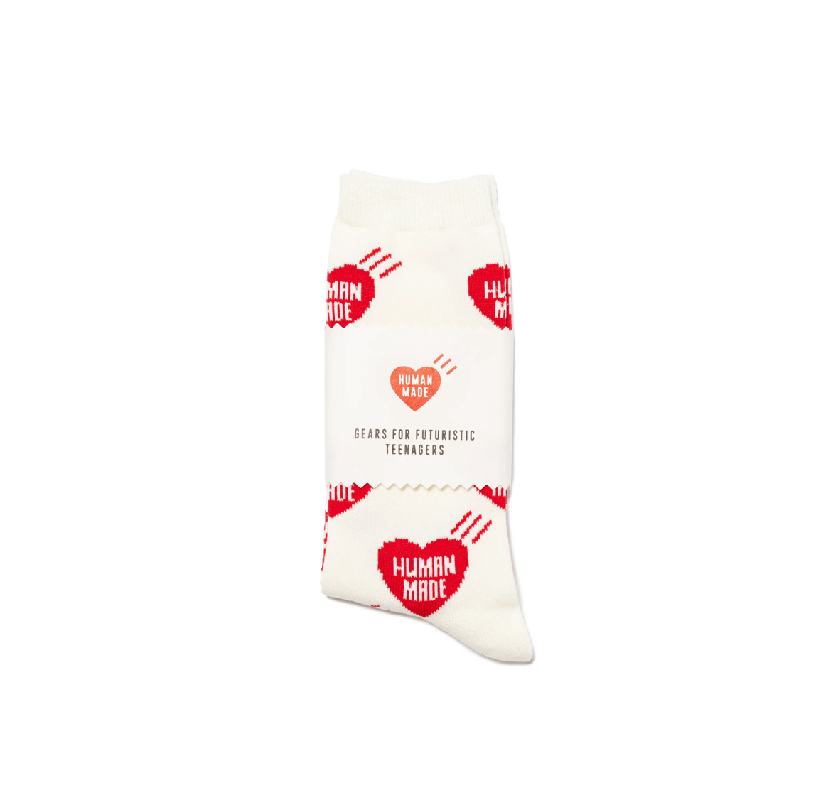 【現貨】 Human made HEART SOCKS 紅色滿版愛心襪 短襪 長襪 HM27GD059