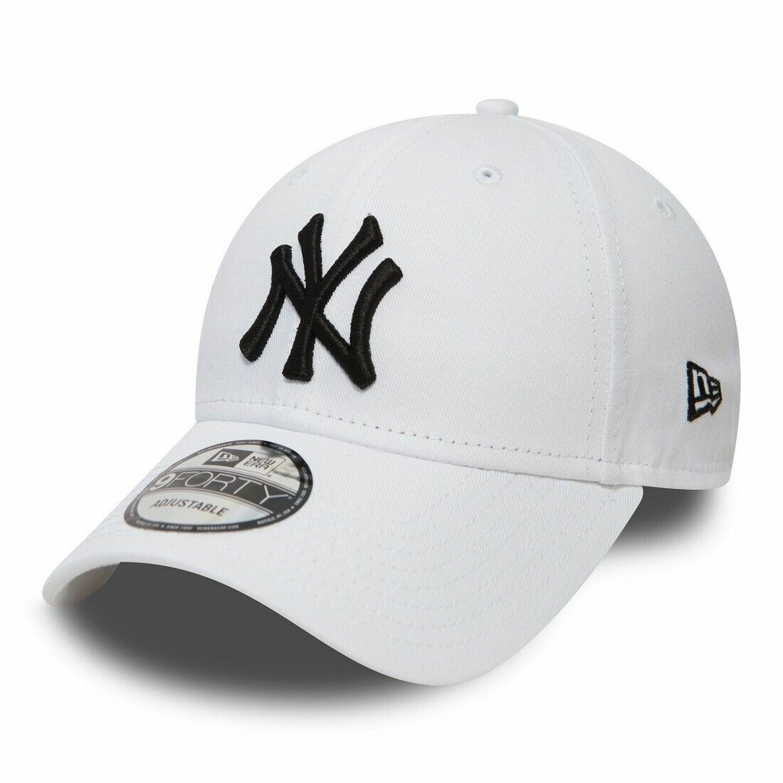 New Era 9Forty 系列 紐約洋基 NY棒球老帽-白