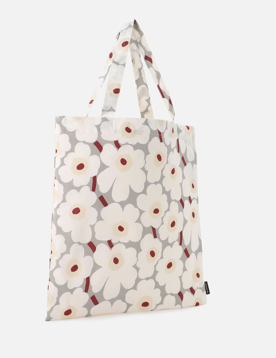 代購現貨 | 日本限定 tote | white, grey, maroon unikko
