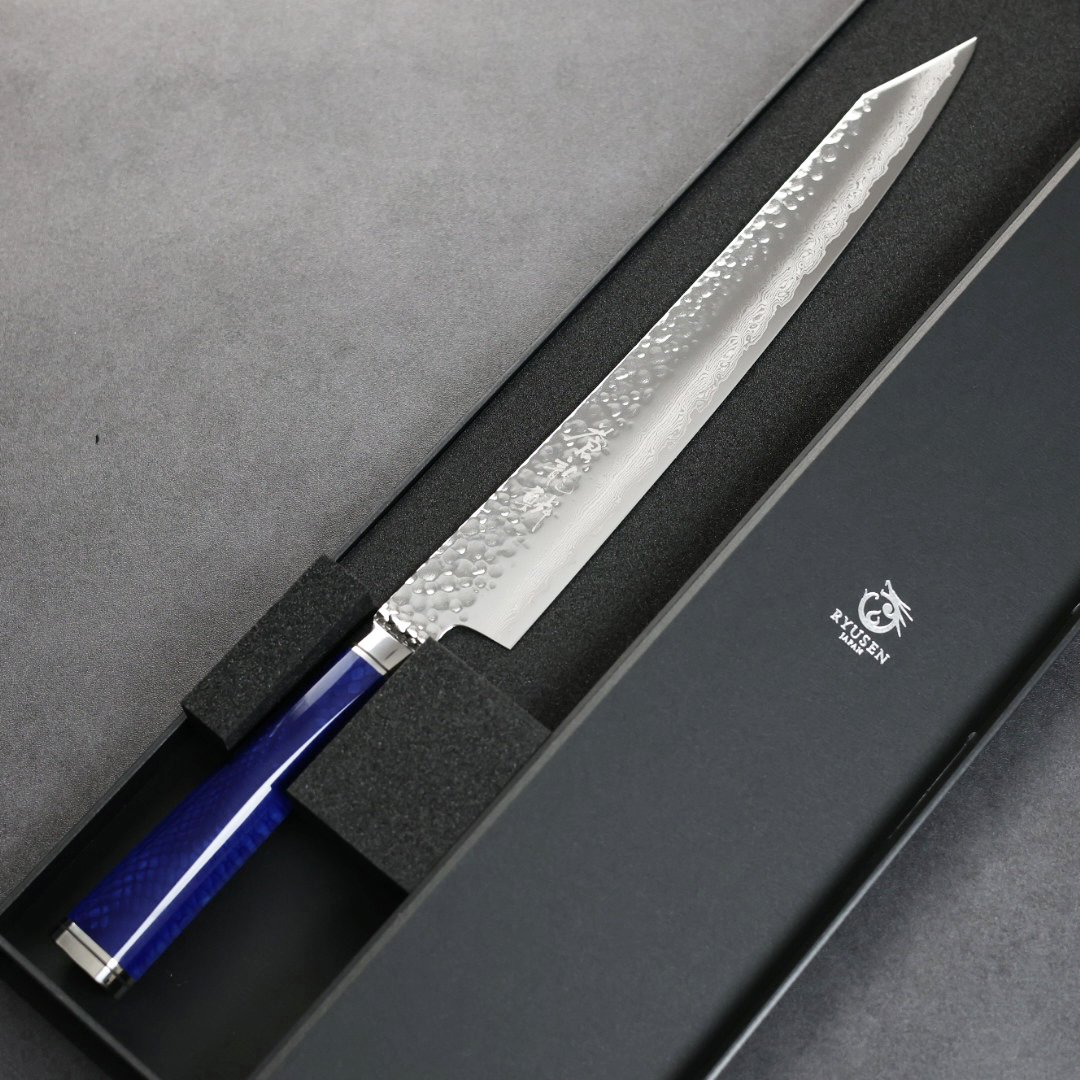 龍泉刃物蒼龍鱗筋引260mm VG10W