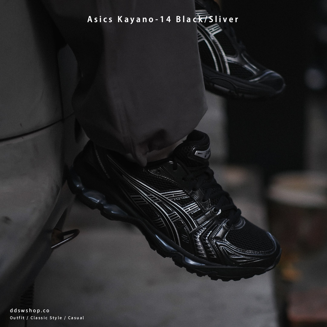 Asics Gel-Kayano 14 'Black Pure Silver' 黑銀 男款 1201A019-006