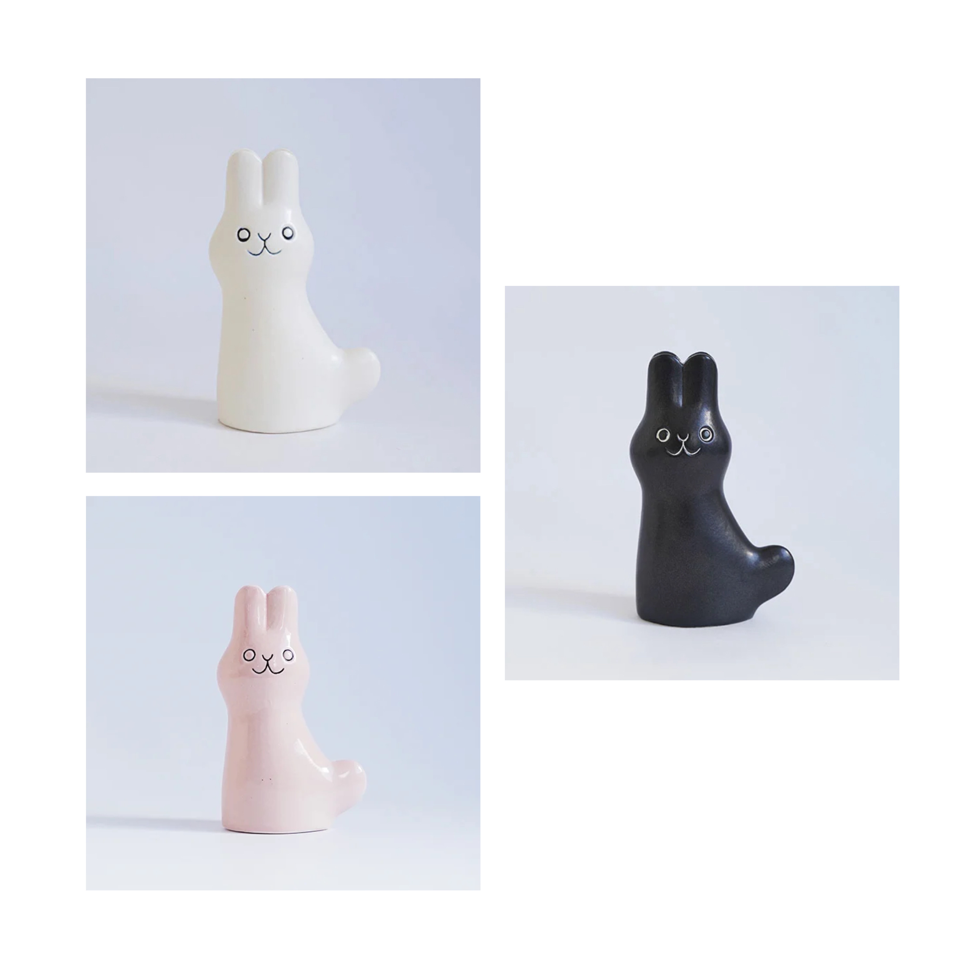 鹿兒島睦兔子花器