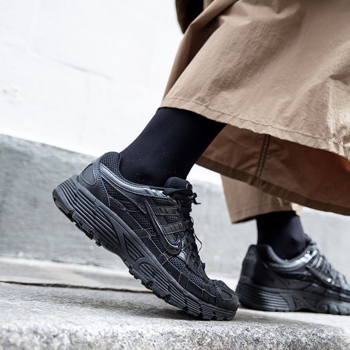 Nike P-6000 Premium Triple Black 黑武士 全黑 復古慢跑鞋