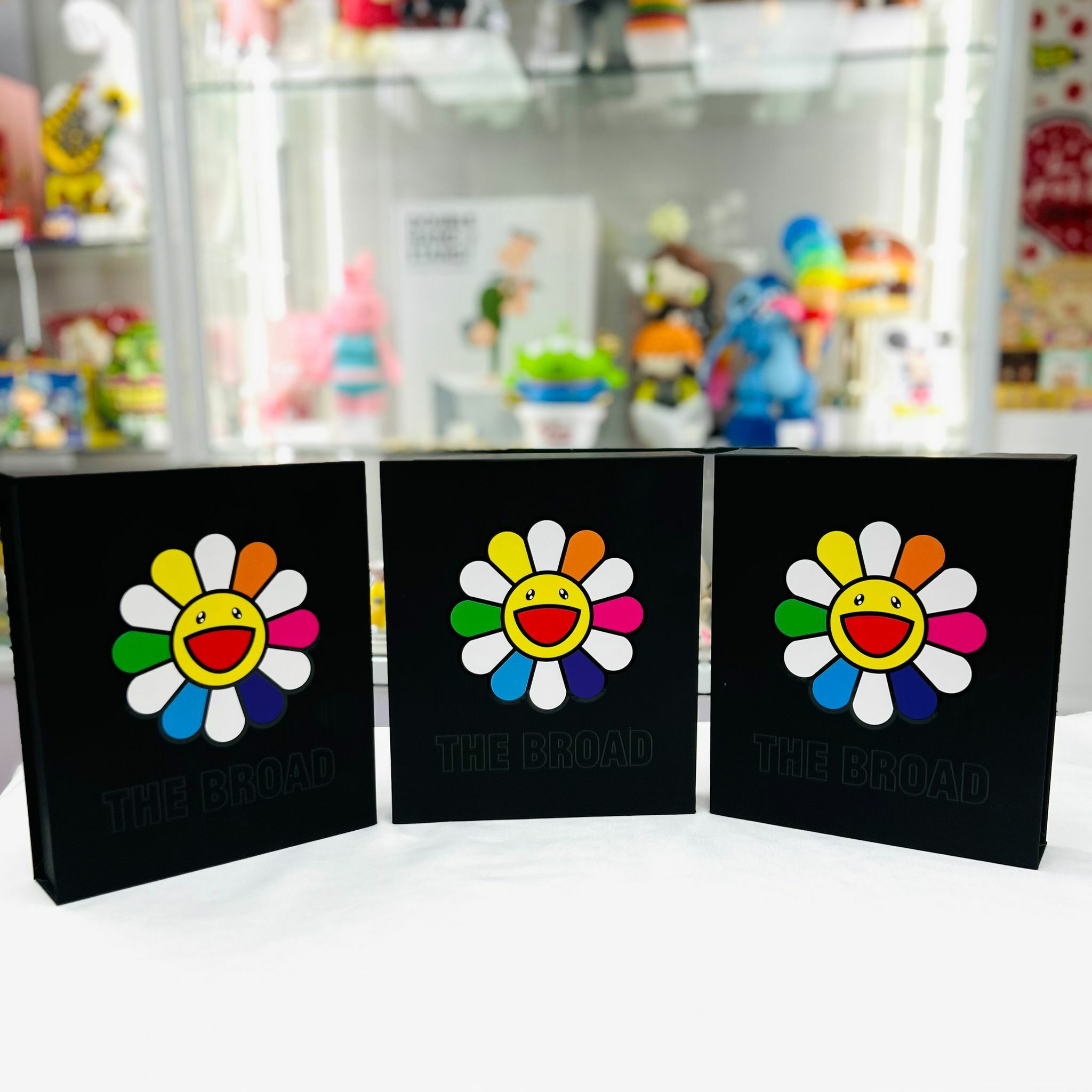 Takashi Murakami Flower Box Set Socks(Set of 2) - Black