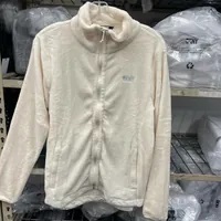 [S] DKNY DRAPE FLEECE ZIP JACKET,BEIGE, DP2J9176-EN2 (SD710)