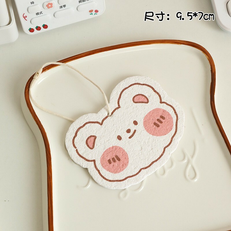 《3581》動物造型木漿棉洗碗海綿