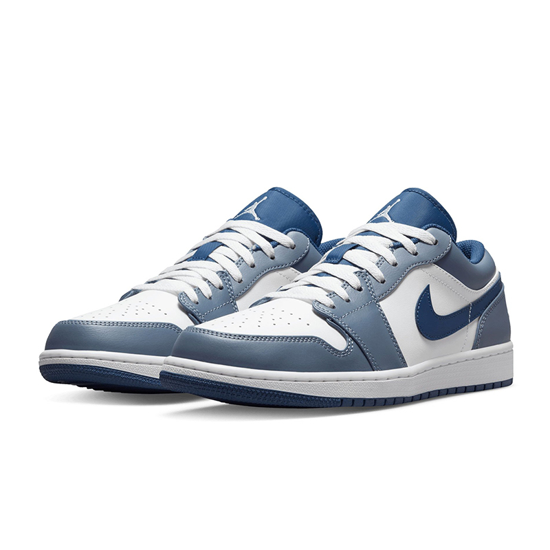 AIR JORDAN 1 LOW " GREYISH BLUES " 灰藍 男鞋 553558-414 [台灣現貨]