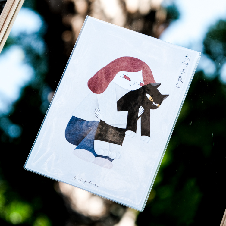 鳥控 bird cone｜明信片｜我好喜歡你