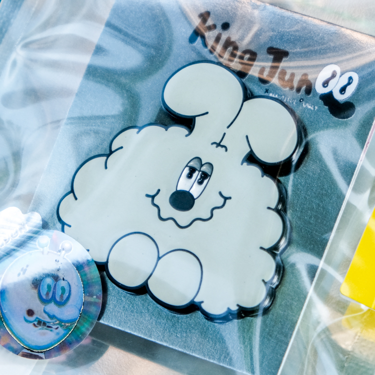 Kingjun｜勳章｜蠢兔｜限定黑白