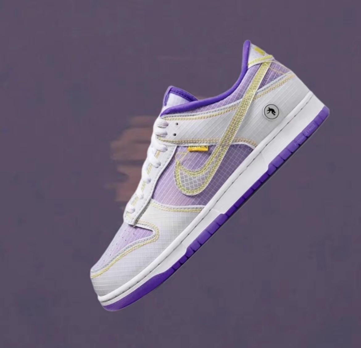 iSNEAKERS｜Union x Nike Dunk Low LA "Court Purple" 白紫 DJ9649-500