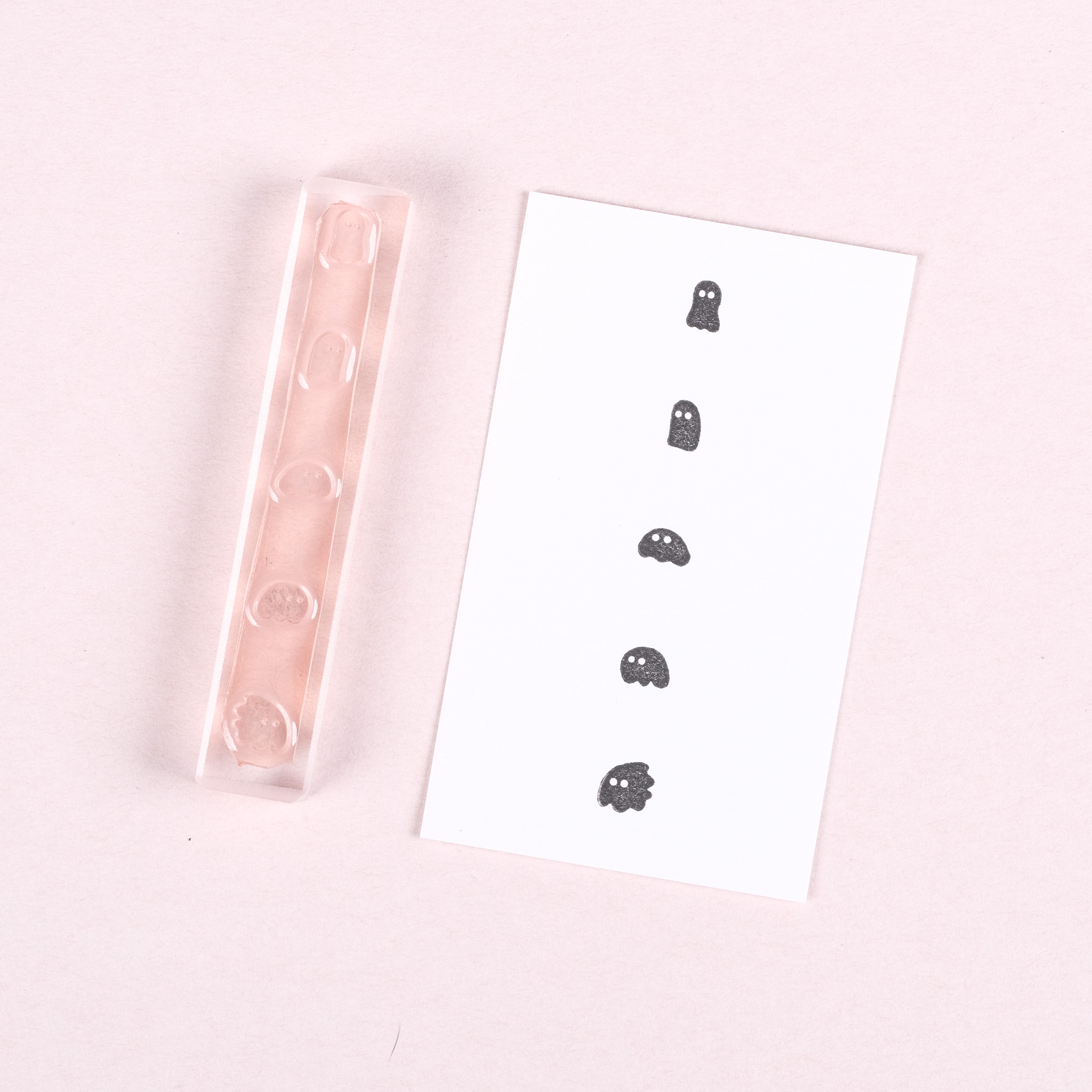 超迷你不明物體棒 膠版印章｜一分之一工作室 臺灣