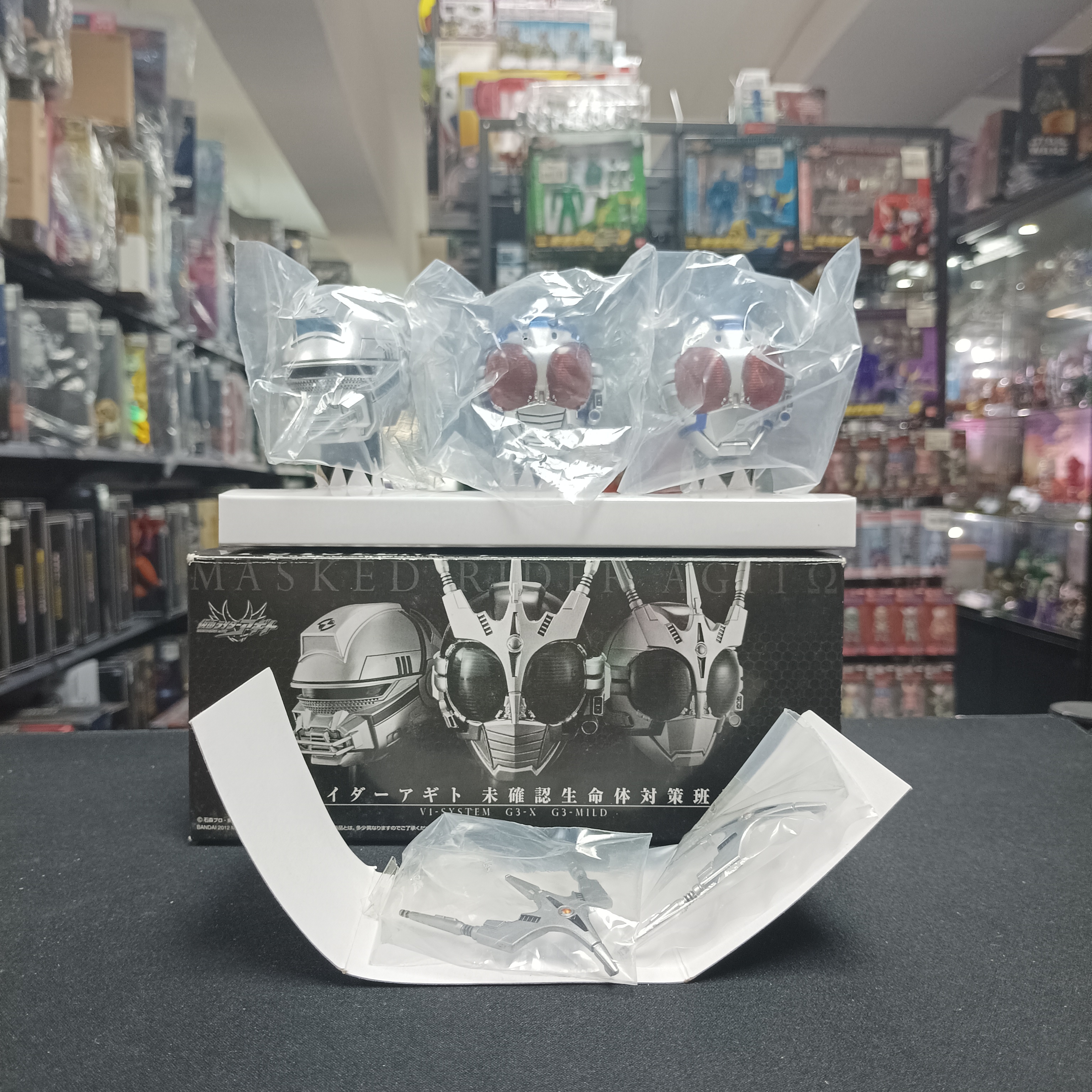 幪面超人-頭像 幪面超人亞極陀 未確認生命對策班SET G3-X G3-MILD V1-SYSTEM