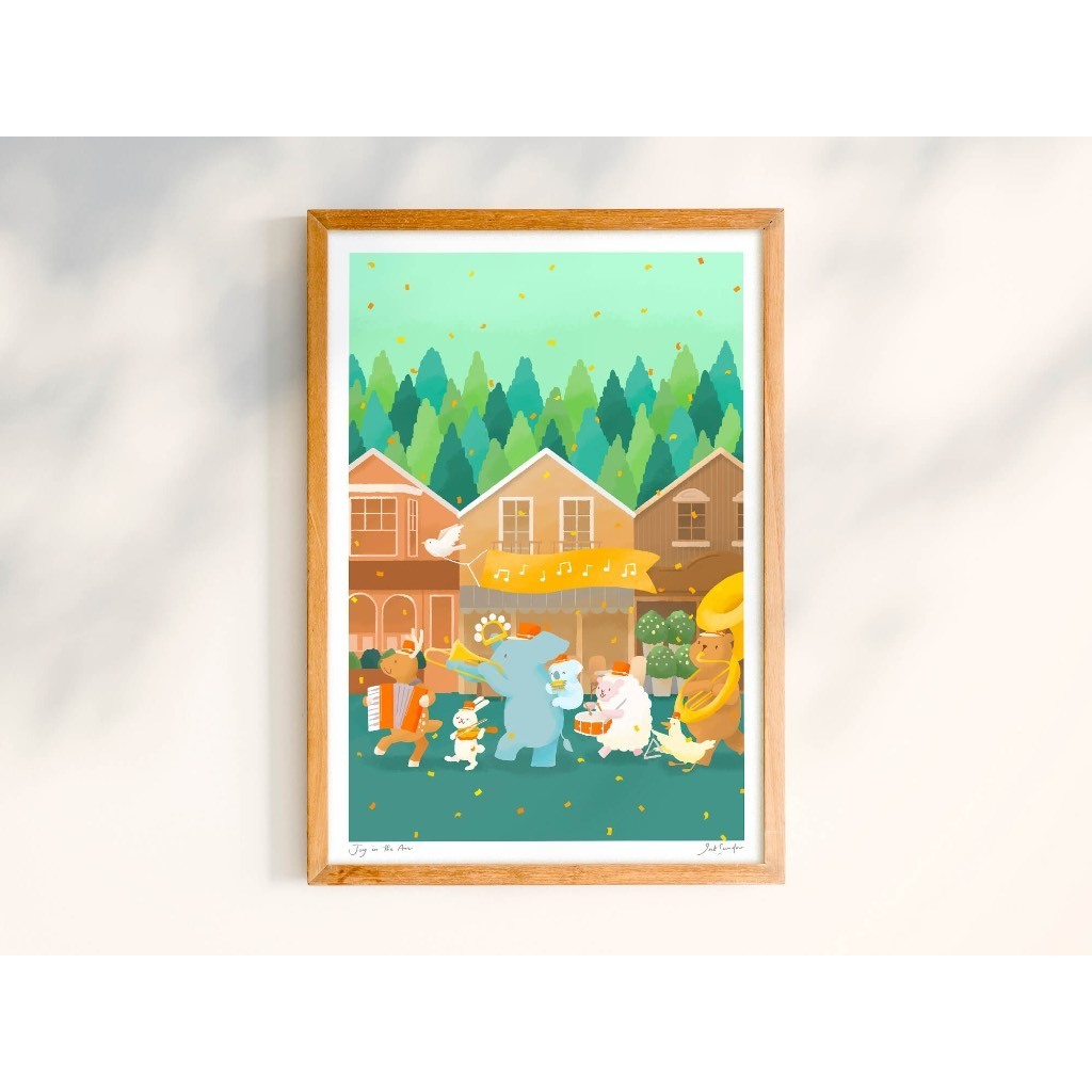 Joy is in the Air 快樂樂團 海報｜InkSundae