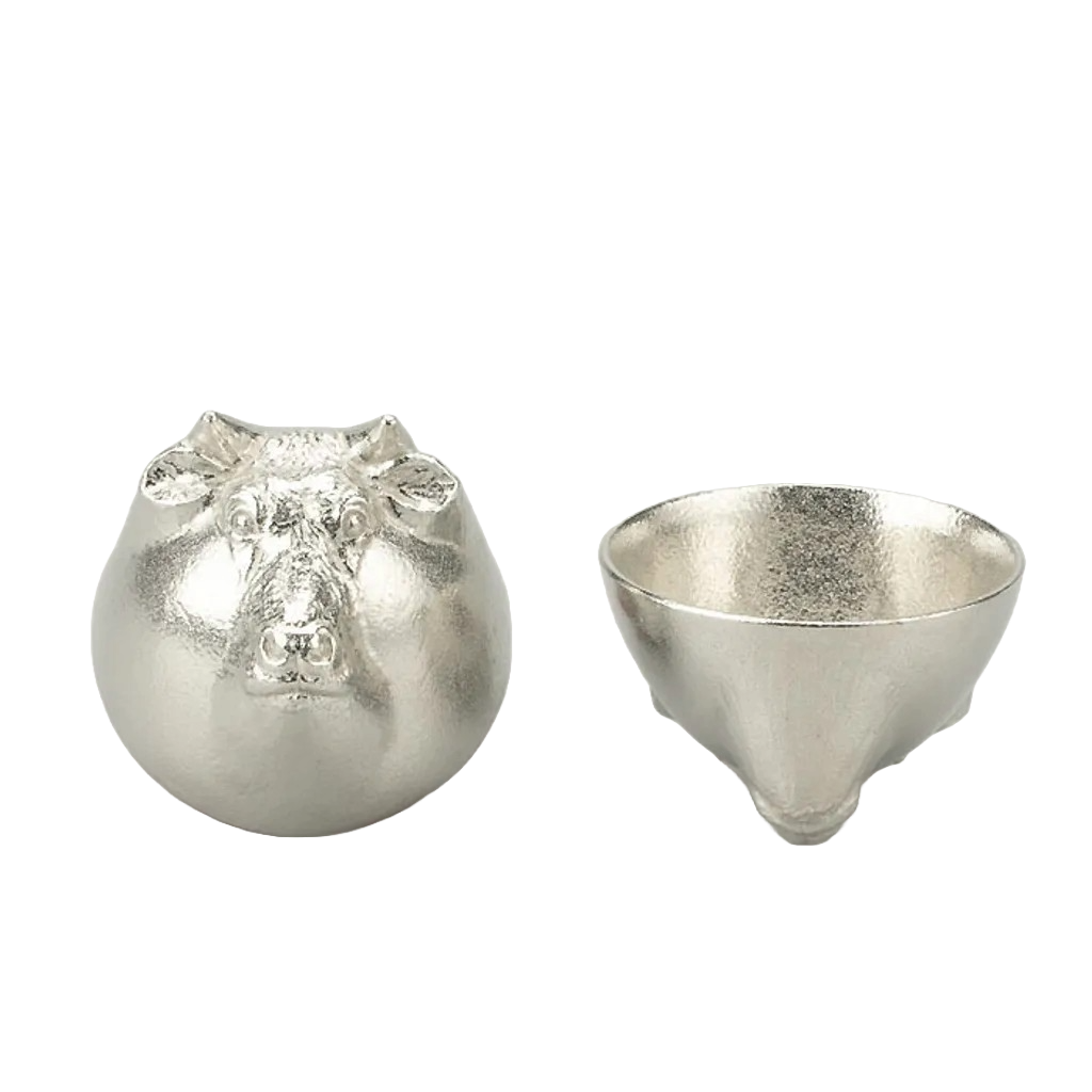 【能作 Nousaku】【純錫】【ぐい呑 12干支】【12生肖造型酒杯組合】【日本富山縣】