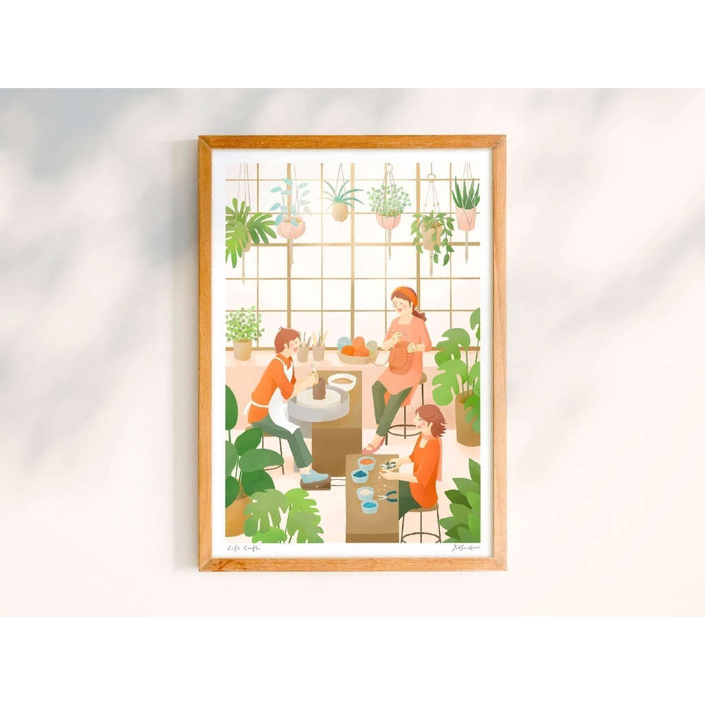 Let’s Craft 來手作吧 海報｜InkSundae