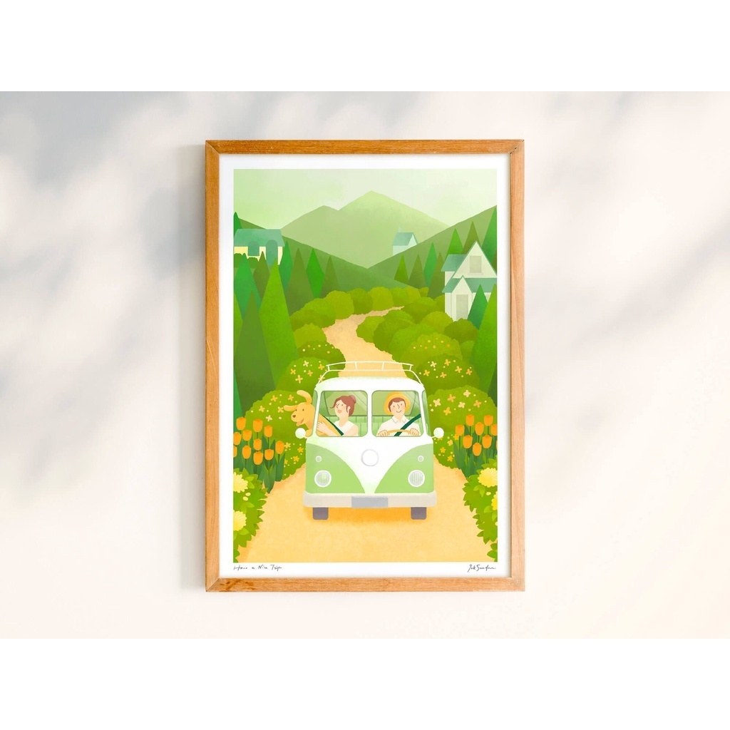 Have a Nice Trip 森林慢遊 海報｜InkSundae