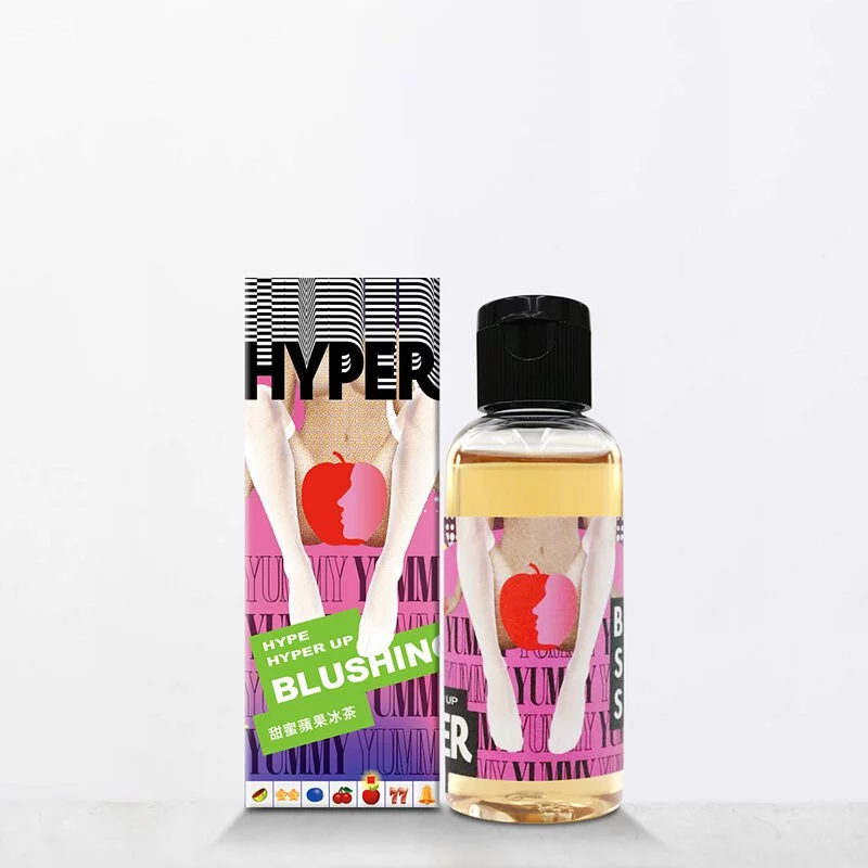 HYPER BLUSHING Apple Ice Tea Flavoured/Oral Sex Lubricant 50ml