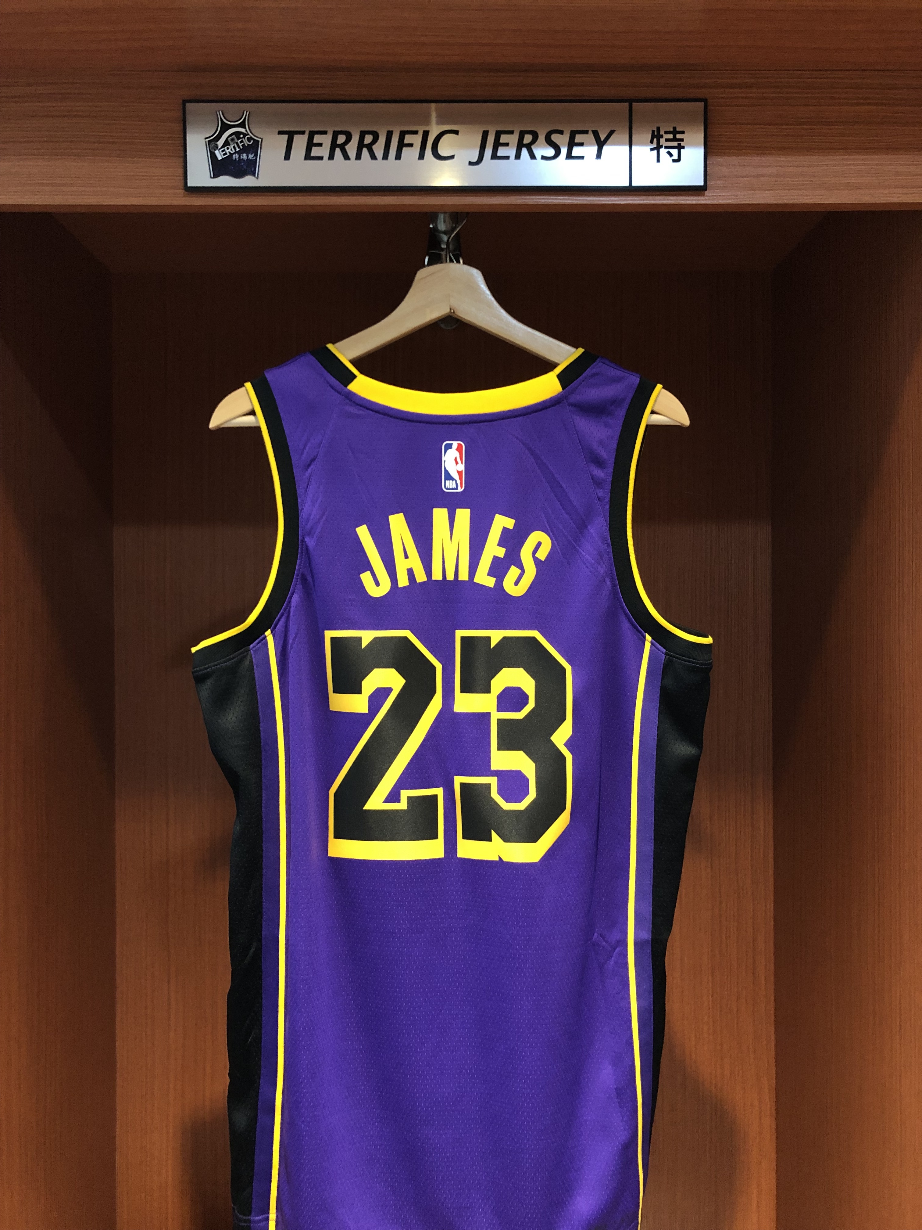 NBA球衣 Lebron James 洛杉磯湖人紫 Statement Jordan Swingman 球迷版 熱轉印 全新