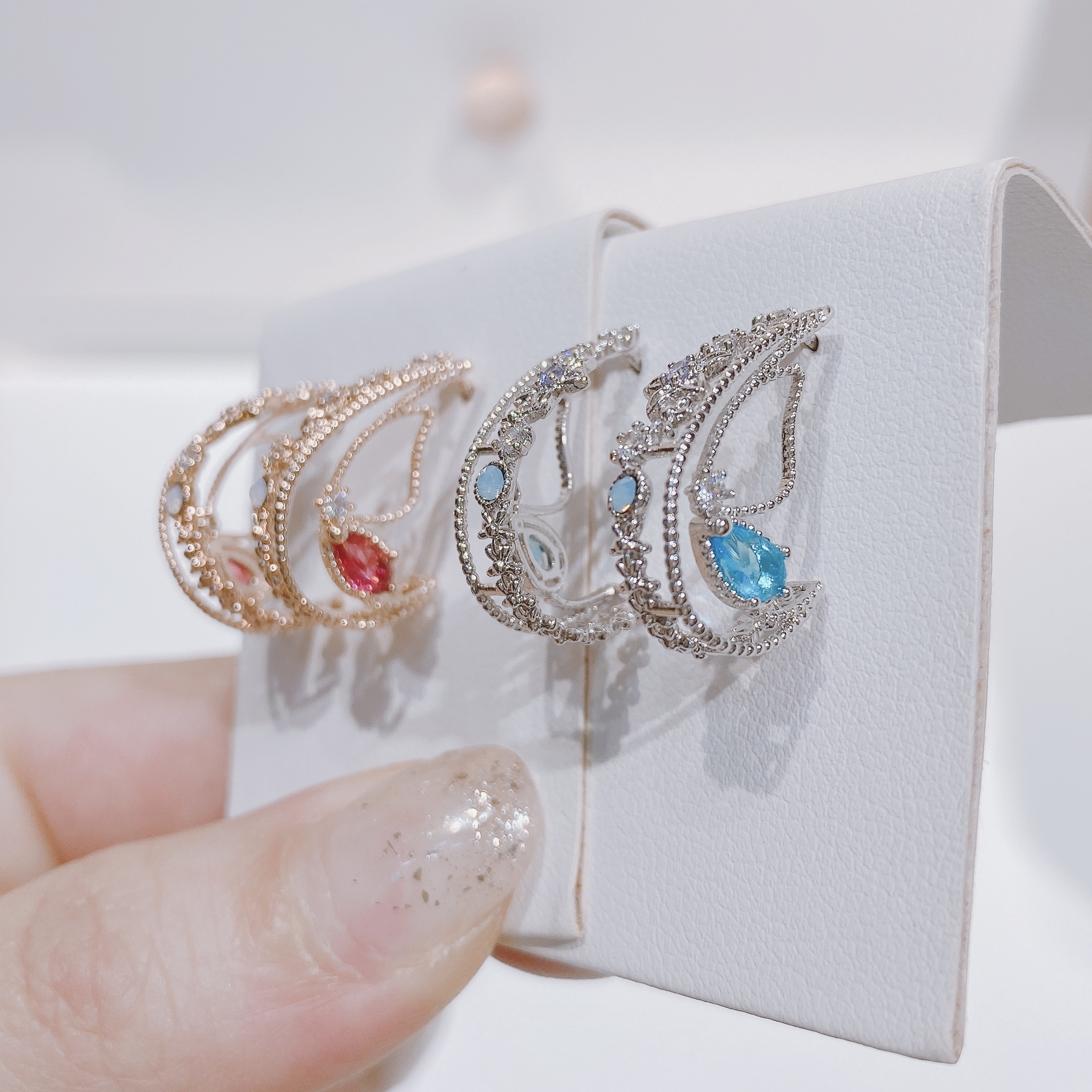 精緻花邊褸空蝴蝶半圈 #E149