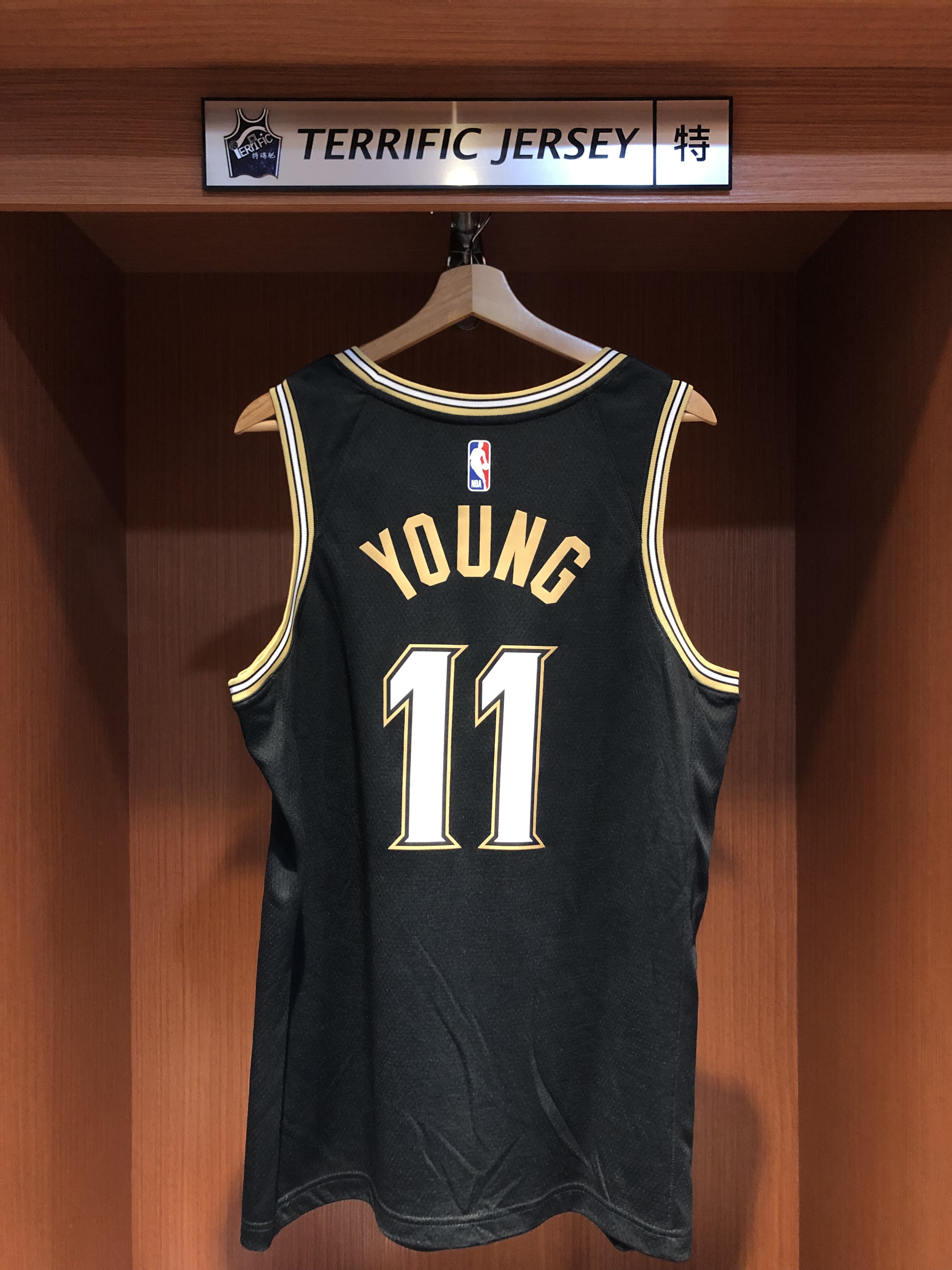 NBA球衣 Trae Young 亞特蘭大老鷹城市 City Nike Swingman 球迷版 熱轉印 全新