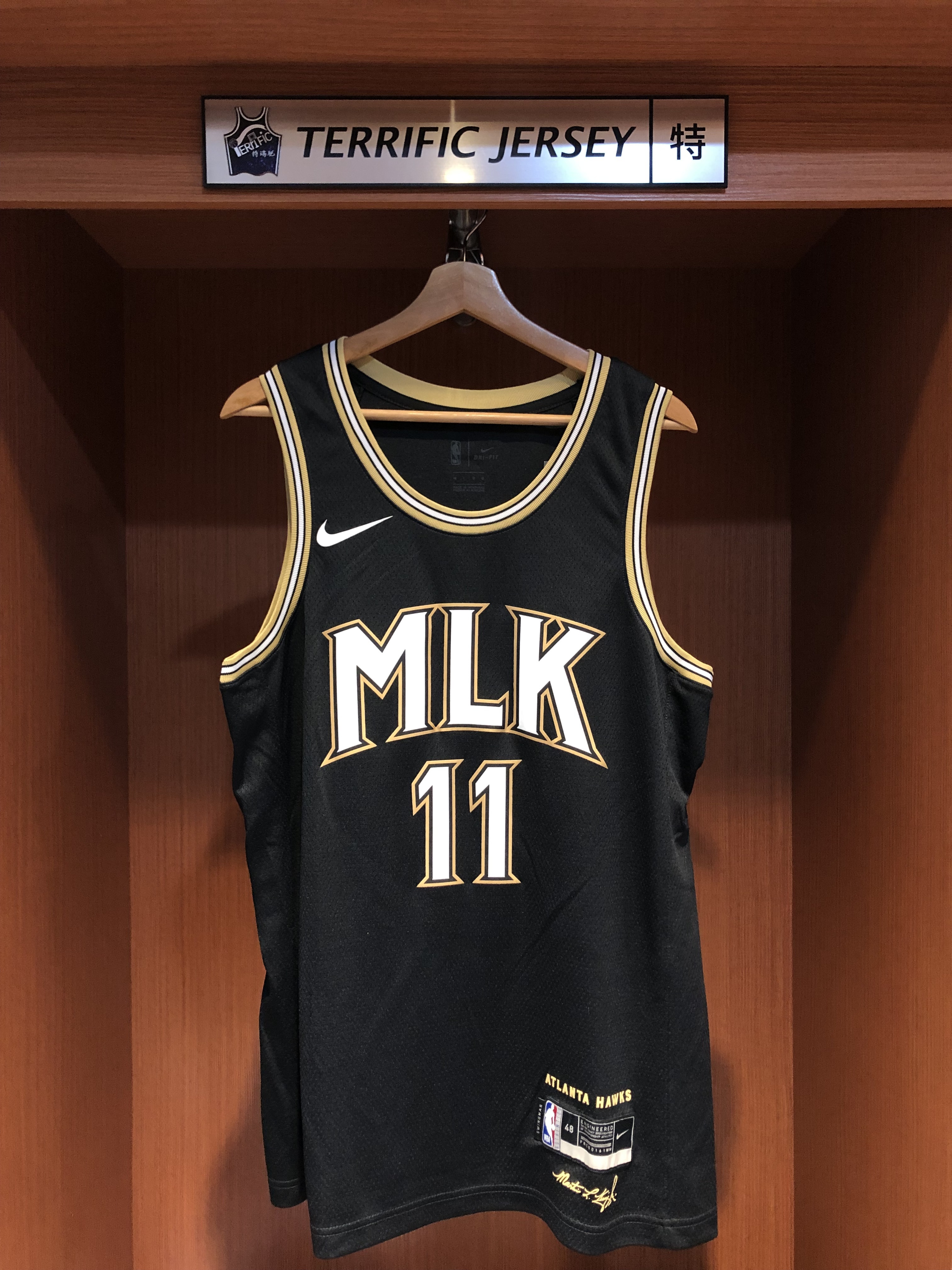 NBA球衣 Trae Young 亞特蘭大老鷹城市 City Nike Swingman 球迷版 熱轉印 全新