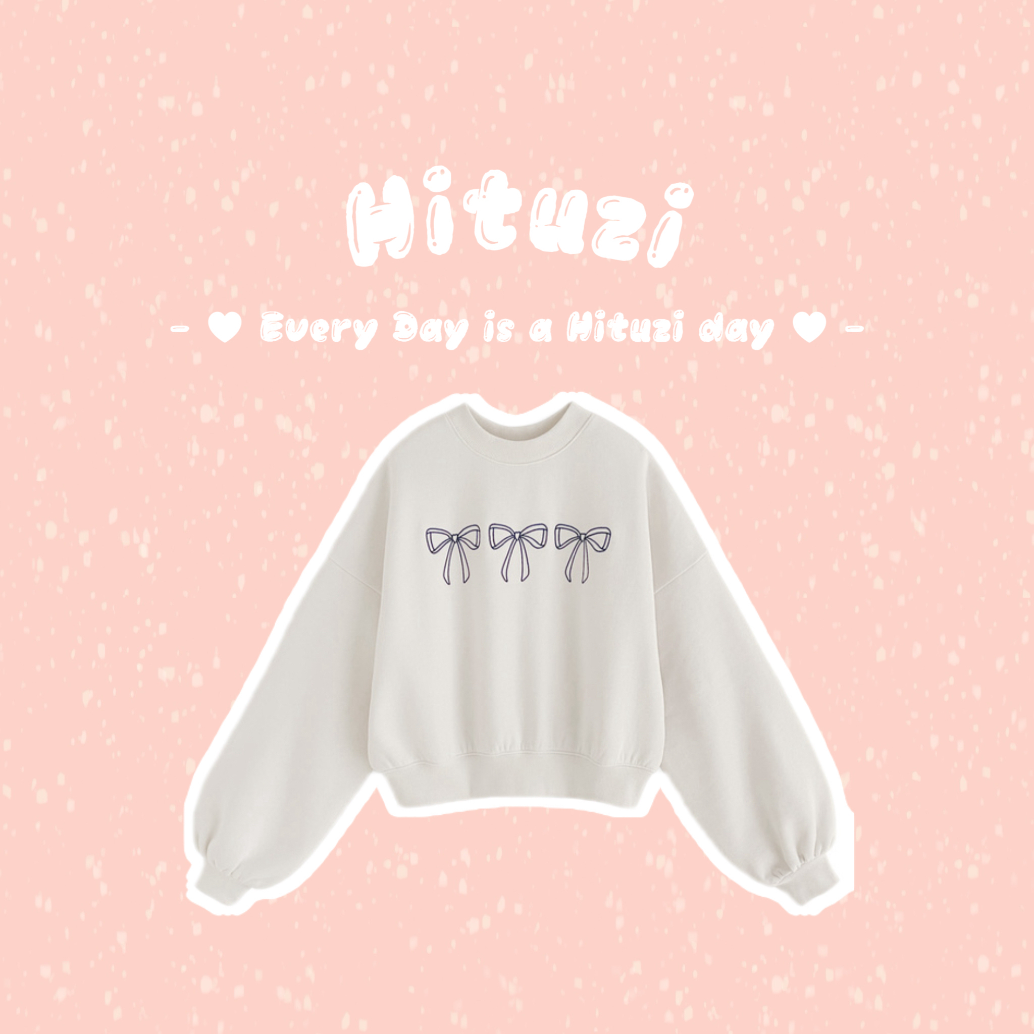 蝴蝶結刺繡上衣