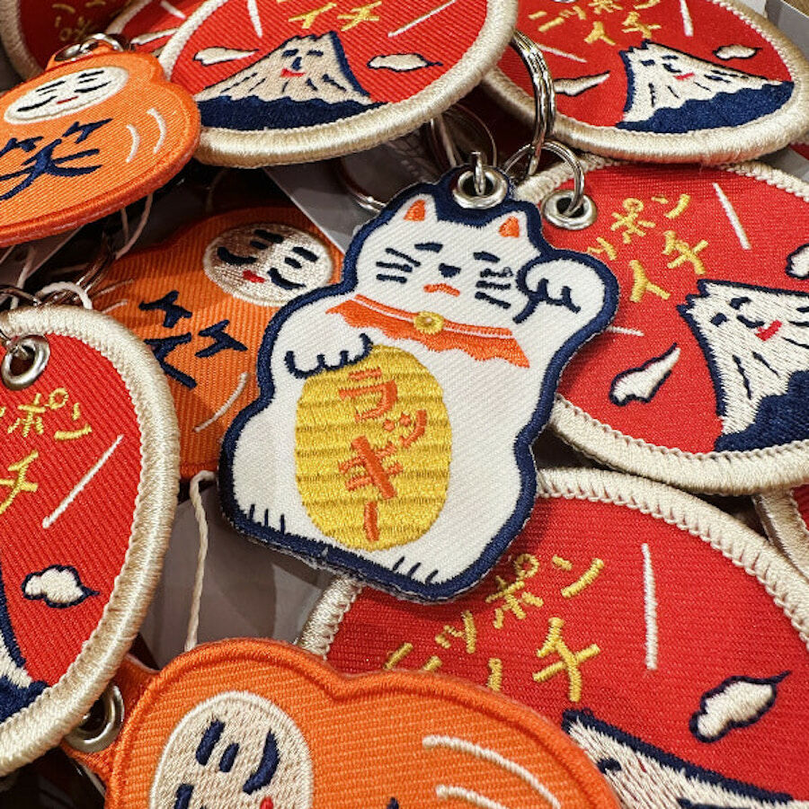BEAMS Kendai コインケース　刺繍　虎 BEAMS Planets（ビームス プラネッツ）【別注】com-ono × Kendai