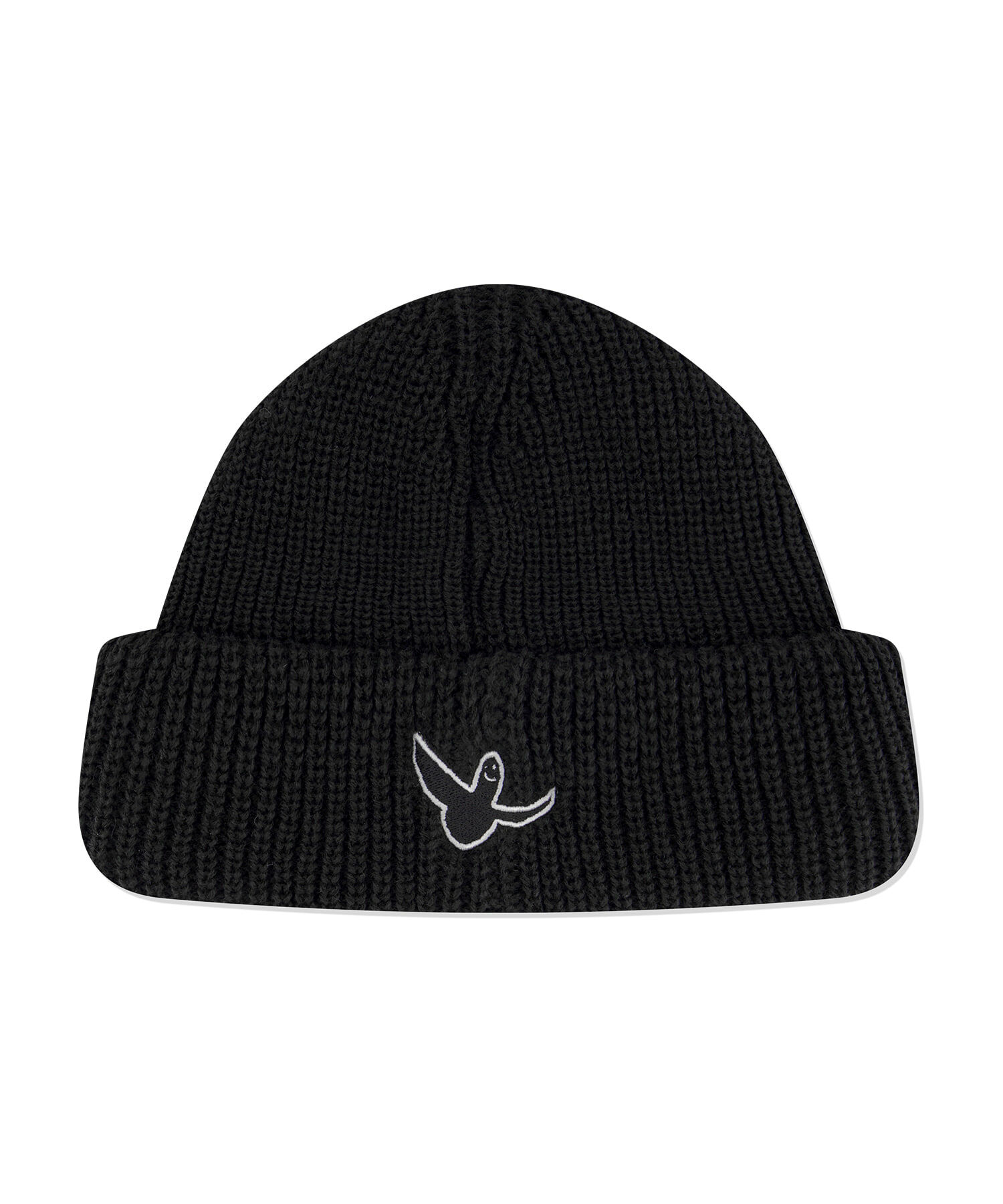 韓國🇰🇷連線 WHAT IT ISN'T小飛人 毛帽 短毛帽 🧶 黑 白/現貨