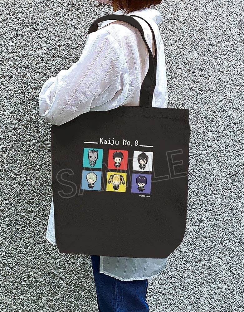 預訂2024/3月 "Kaiju No. 8" Pixel Art Series Tote Bag