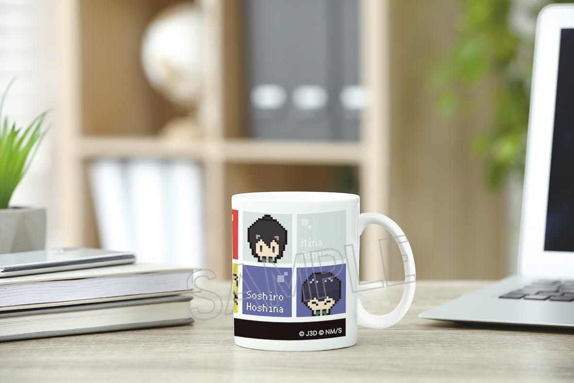 預訂2024/3月 怪獣8号 ピクセルアートシリーズ マグカップ ("Kaiju No. 8" Pixel Art Series Mug)
